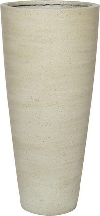 Pottery Pots Grosser In-/Outdoor Blumentopf Cement Dax L Höhe ø 37/ H 80 cm - Beige