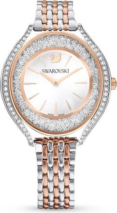Swarovski Elegant Multicolor Crystalline Aura Watch - Dames - Horloges - Grijs - ONE Size - Accessoires