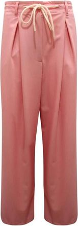Vicolo Pantalone Coulisse WO Broeken Te-Pa 0071-Ca 3658 - Dames - Straight fit broeken - Roze - M - Broeken