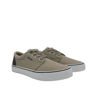 Bench Donnie Canvas Mens Sand Trainers - Beige - Size UK 10