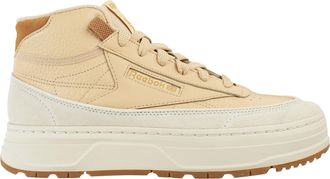 Reebok Club C Geo Mid Womens Pink Trainers - Size UK 3.5