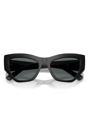 Vogue Eyewear 53mm Irregular Sunglasses in Black at Nordstrom