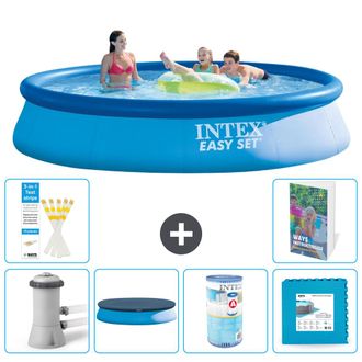 Intex Piscina Easy Set Redonda - 396x84 Cm - 7-piezas S254