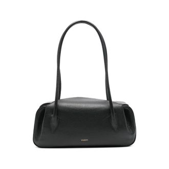 Yuzefi Ladies OYSTER LEATHER BLACK