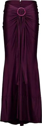 Paco Rabanne Maxi Skirts - Dames - Maxi Rokken - Rood - 2XS - Rokken