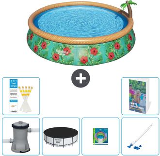 Bestway Piscina Bestway Fast Set Redonda - 457x84 Cm - 7-piezas S269
