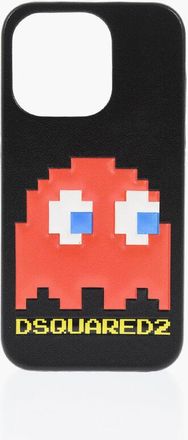 Dsquared2 PAC-MAN Solid-Color Cover for iPhone 14 PRO with Embossed De size Unic