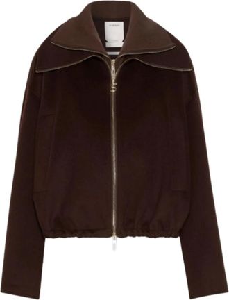 Sportmax Emiro Jacket - Dames - Zomerjassen - Bruin - M - Jassen