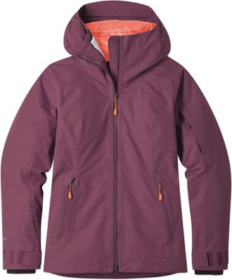 Stio | Womens Shot 7 Down Jacket, Size Extra Small in Aubergine Heather