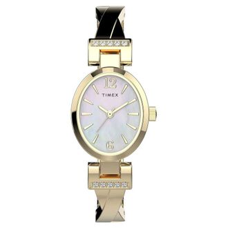 Timex Dress Quartz White Dial Ladies Watch TW2U70000