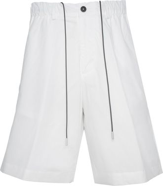 low brand Mens Shorts White Cotton