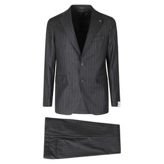 Tagliatore Traje de rayas - Suits - Hombre - Gris - 2XL