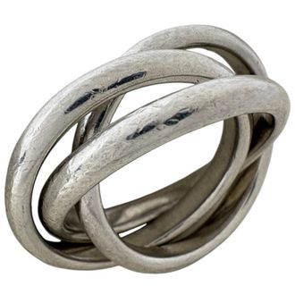 Tiffany & Co. Silver Silver 925 Band Ring (Pre-Owned)