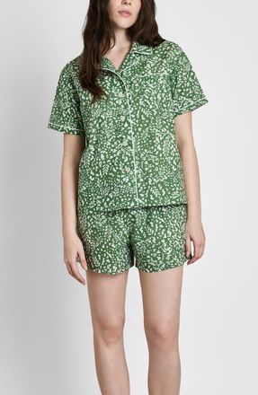 Sleepy Jones Corita Pajama Set in Canopy at Nordstrom, Size Xx-Large