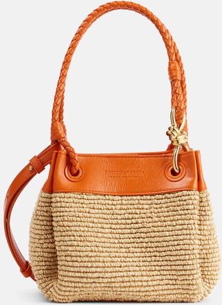 Bottega Veneta Borsa a spalla Parachute Small in rafia