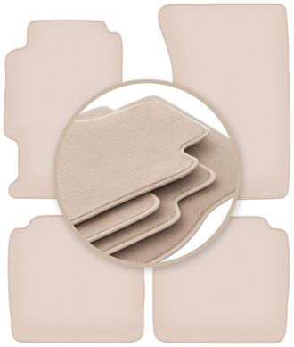 OEM Alfombrillas Beige Premium Para Honda Accord V Station Wagon, Sedan 1993-1997