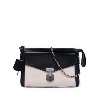 Celine Pre-owned Celine Bicolor Leather Pocket Envelope Zip Crossbody Ladies FQ0HWWYT4TD1K587