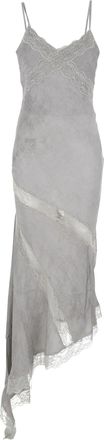 Andamane De Andamane Rosetta asymmetrische kanten slipdress