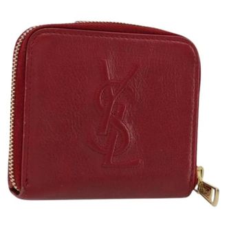 Saint Laurent Pre-owned Wallets, female, Red, Size: ONE SIZE Pre-owned Vintage Bifold Wallet