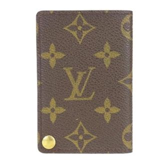 Louis Vuitton Pre-owned Wallets, female, Brown, Size: ONE SIZE Pre-owned Monogram Card Case