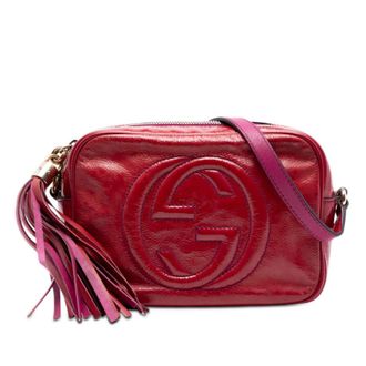 Gucci Pre-owned Gucci Patent Soho Disco Crossbody Ladies 21NJ9DKGMRIW58ZK