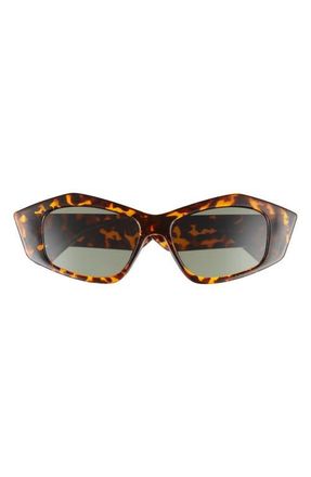 Fifth and Ninth Zaria 55mm Geometric Sunglasses in Torte/Black at Nordstrom