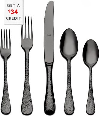 Mepra 5Pc Flatware Set With $34 Credit