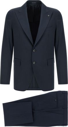 Tagliatore Virgin Wool Two-Piece Mens Suit