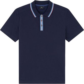 Paul Smith PS PLACKET TRIM POLO Size: XXL, colour: NAVY