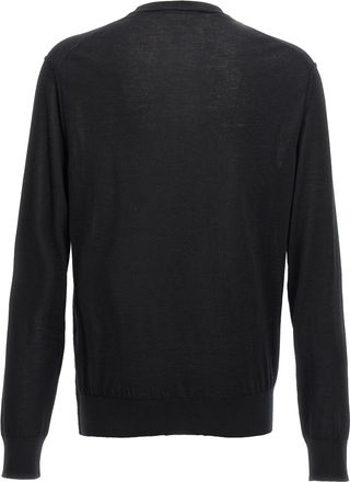 Dolce & Gabbana Mens Black Cashmere Cardigan Clothing