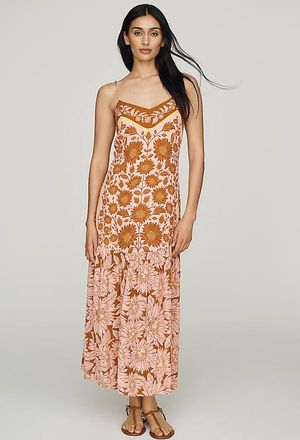 Farm Rio Anthropologie x Farm Rio Column Midi Dress