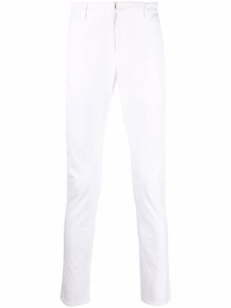 Dondup Slim-fit chino - Wit