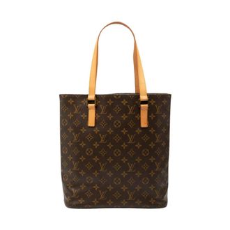 Louis Vuitton Pre-owned Tote Bags, female, Brown, Size: ONE SIZE Pre-owned Printed Coated Canvas Tote