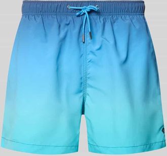 Mc Neal Badehose in Two-Tone-Machart in Marine, Gr&ouml;&szlig;e XXL