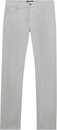 Brooks Brothers Broek met vijf zakken - Grijs