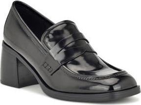 Nine West Avalia Penny Loafer Pump in Blk01 at Nordstrom Rack, Size 8.5