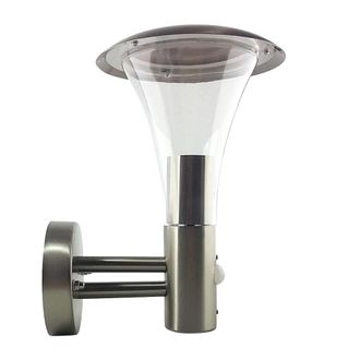 Searchlight Aplique Exterior Strand Con Sensor De Movimiento