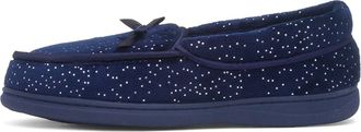 Jo & Joe Leonie Womens Navy Full Slipper - Size 3 UK - Blue