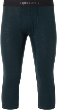 super.natural Tundra 175 Tight 3/4 Lange Unterhose f&uuml;r Herren | schwarz