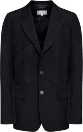Maison Margiela Jassen, Heren, Zwart, L, Blazers