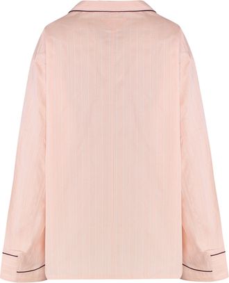 Prada Womens Cotton Shirt Peach