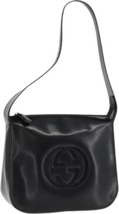 Gucci Pre-owned Shoulder Bags, female, Black, Size: ONE SIZE Pre-owned Vintage Shoulder Bag