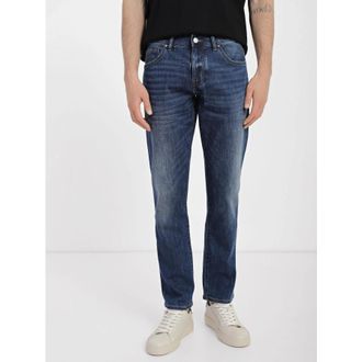 A|X Armani Exchange Mens Indigo J16 Straight Denim Jeans, Waist Size 33