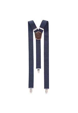 Lerros Hosentr&auml;ger LERROS Hosentr&auml;ger mit Punkten, Herren, Gr. Normalgr&ouml;ssen, blau (navy), 70% Polyester, 30% Elasthan, Hosentr&auml;ger Hosentr&auml;ger