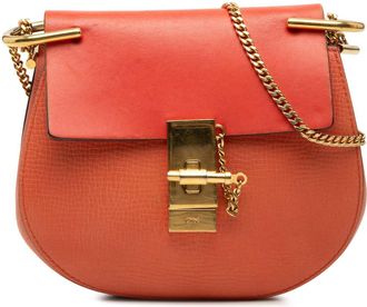 Chlo&eacute; Pre-owned Chloe Small Leather Drew Crossbody Ladies X1OYFU4O1Y6XHIQE