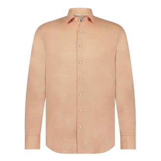 State of Art Stijlvol Overhemd - Heren - Casual Overhemden - Oranje - M - Overhemden