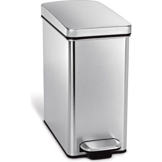 Simplehuman 10L profile step can in Brushed at Nordstrom