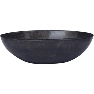 vidaXL Lavabo M&aacute;rmol Negro 53x40x15 Cm Vidaxl