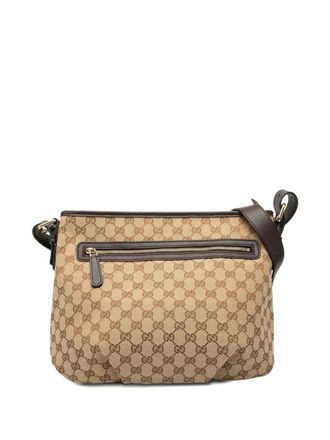 Gucci 2000-2015 GG Canvas crossbody bag - women - Canvas/Leather - One Size - Brown