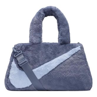 Nike (WMNS) Nike Sportswear NSW Faux Fur Tote Bag Blue DQ5804-491